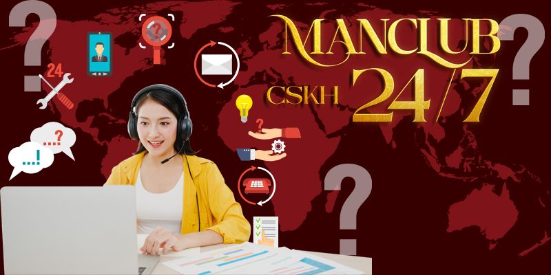 Sử dụng email để liên hệ MANCLUB
